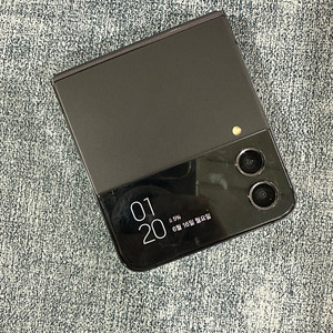 (LG U+) 갤럭시Z플립4 256G 블랙 23년 10월개통 게임용폰 10만원 판매해요