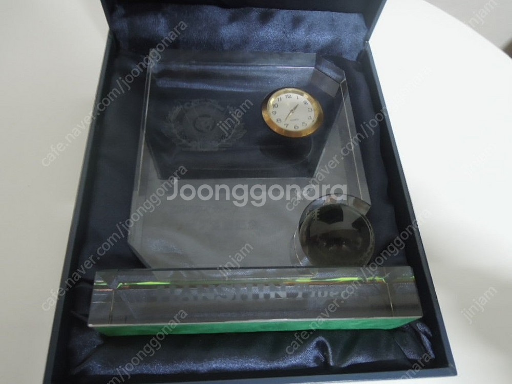 한신타이거즈 센트럴리그 2003년우승기념 크리스탈시계 ...--1