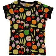 25 던스 야채블랙 반팔 110