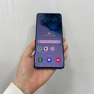 90408 갤럭시S20플러스 블루 256GB 부산 중고폰 팝니다 15만원
