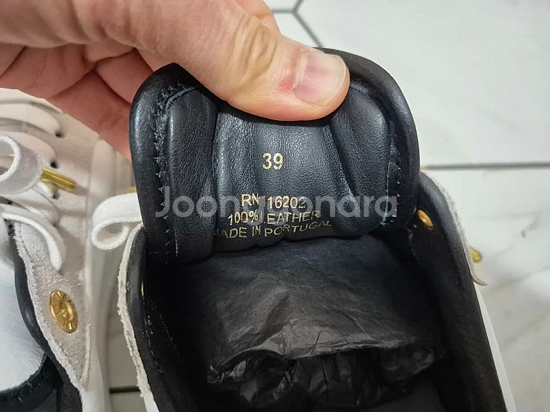 쟈딕앤볼테르 레오파드 스니커즈 39사이즈 250mm--7
