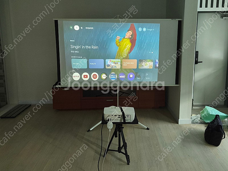 옵토마 EH460ST 단초점 빔프로젝터 팝니다--6