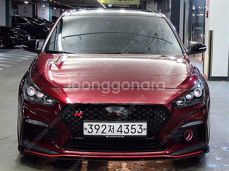 현대 i30 중고 i30 파란색 2020년식 86,23...--2