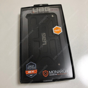 [새상품] 아이폰 Xs UAG 케이스 모나크 블랙