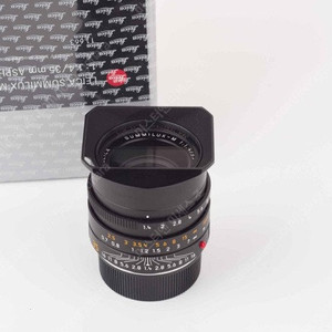 라이카 Summilux 35mm Fle 블랙-> 실버 교환