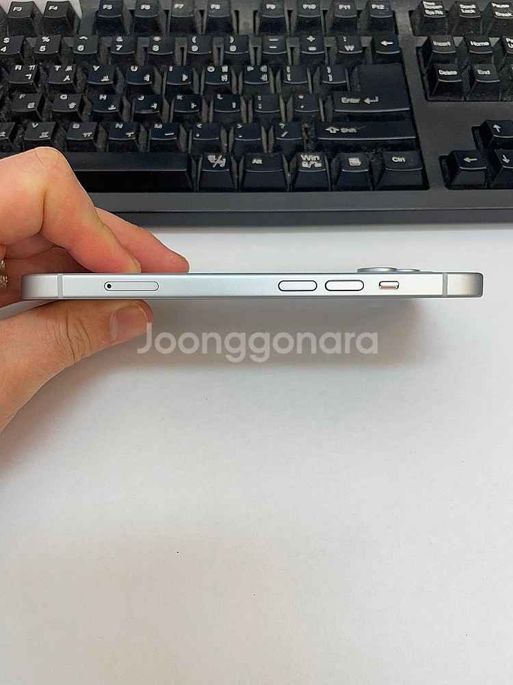 아이폰15 블루 256GB 배터리94% 상태좋은 중고7...--6