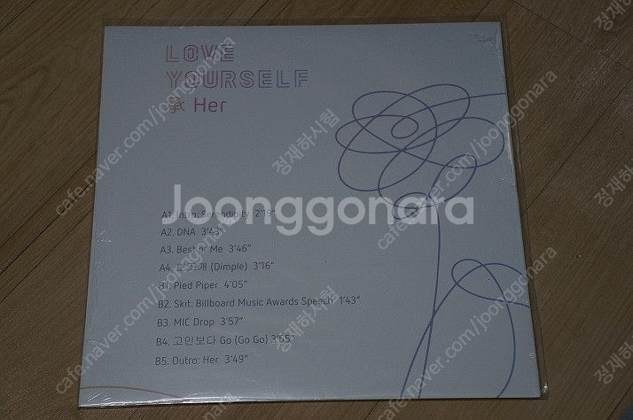 BTS 미개봉 LP 일괄판매--1