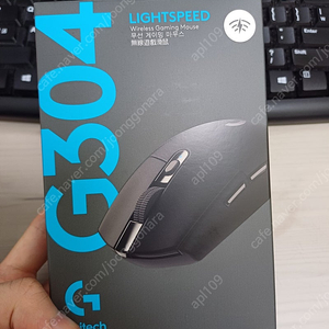 로지텍 g304 미개봉 팝니다 블랙 마우스 파우치 포함