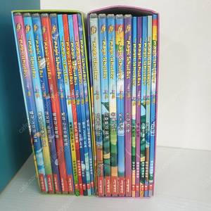 잠수네 영어 매직스쿨버스 dvd 1,2집 영한대본포함 ㅡ3만