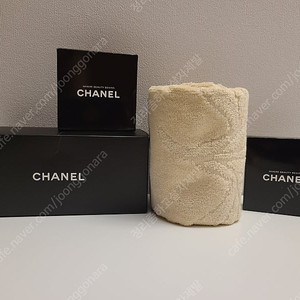 정품) 새상품 샤넬 수건 타올 (코스메틱)