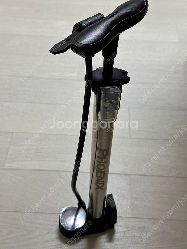 (새상품) 자전거 공기주입기 에어펌프(압력계 유)--0