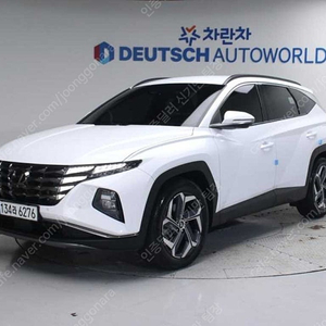 흰색 투싼 중고 NX4 투싼 중고차 가솔린 1.6 터보 4WD 인스퍼레이션 중고차직거래카페 73,690 km