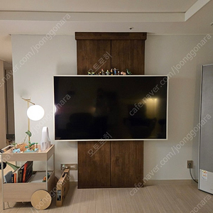 삼성 더프레임 75인치 TV KQ75LST 화이트 +베이지 베젤