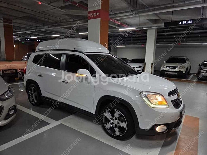 쉐보레 올란도 중고 올란도 중고차 쉐보레 중고 흰색 2016년식 1.6 디젤 LTZ 프리미엄 중고자동차 할부가능--3