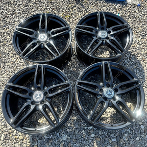 19인치 벤츠 W213 E클래스 쿠페 AMG 유광블랙 정품휠 1대분