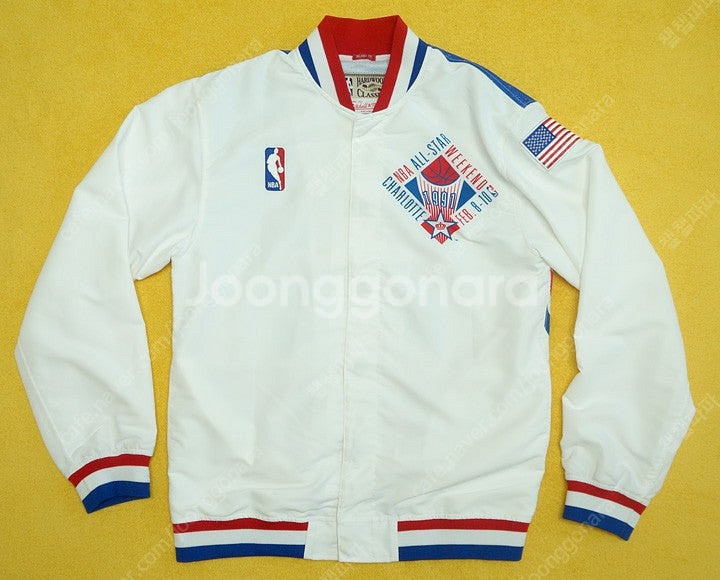 [M] 미첼앤네스 NBA 1991 올스타 어센틱 웜업 ...--0