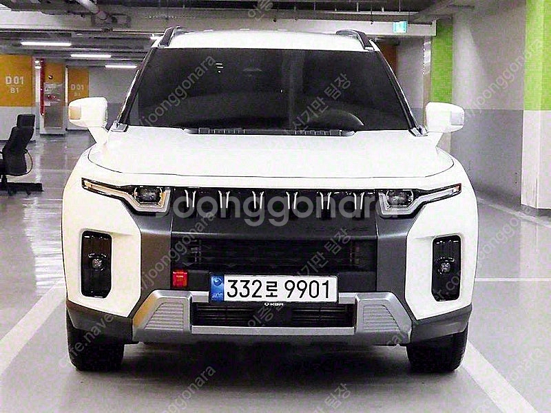 흰색 토레스 중고 더 뉴 토레스 중고차 1.5 GDI-T 2WD T5 중고자동차가격 2,434 km--0