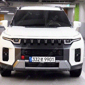 흰색 토레스 중고 더 뉴 토레스 중고차 1.5 GDI-T 2WD T5 중고자동차가격 2,434 km