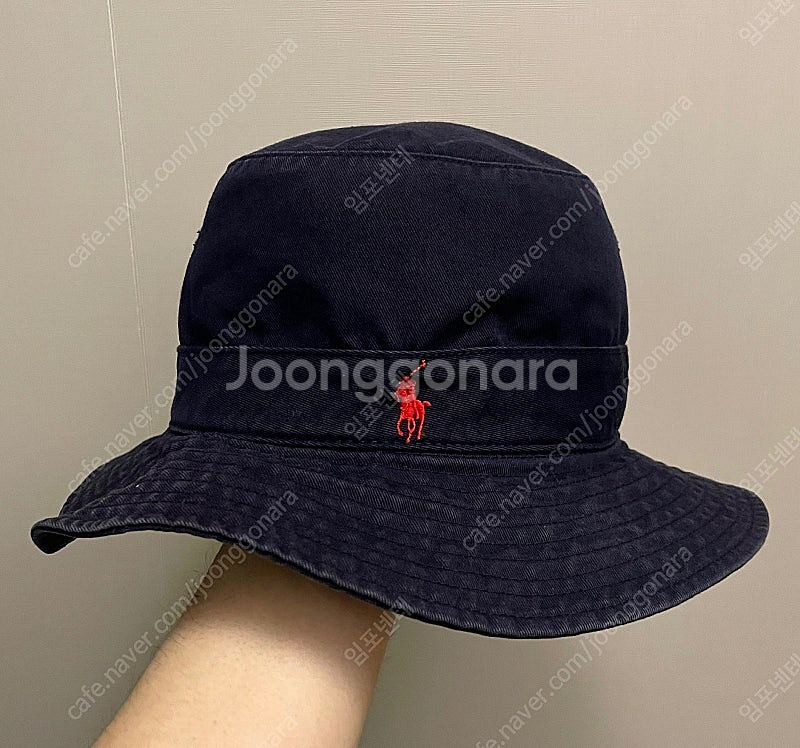 (L)POLO 폴로랄프로렌 버킷햇 벙거지모자 폴로모자--0