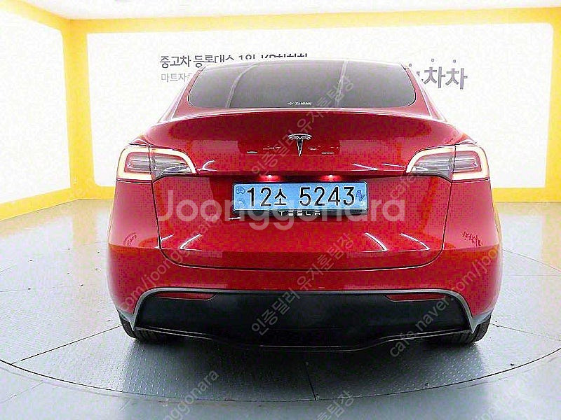 테슬라 모델 Y 중고 테슬라 중고 빨간색 2021년식 ...--3