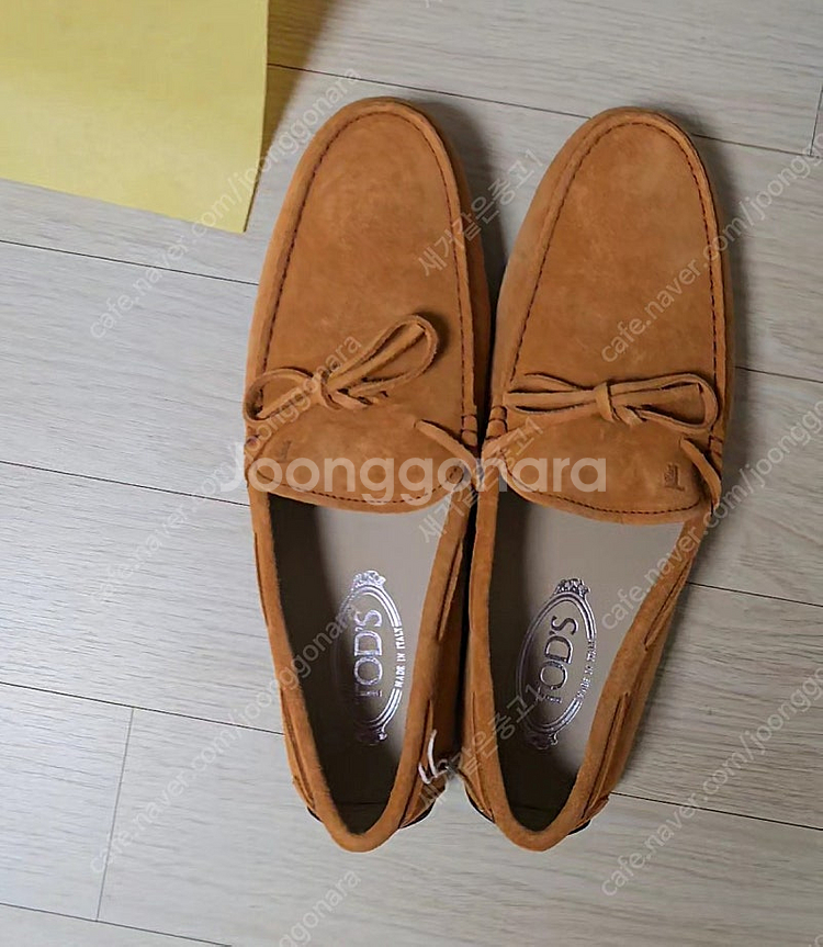 (새제품)TODS 토즈 스웨이드 고미노 드라이빙 슈즈 ...--2