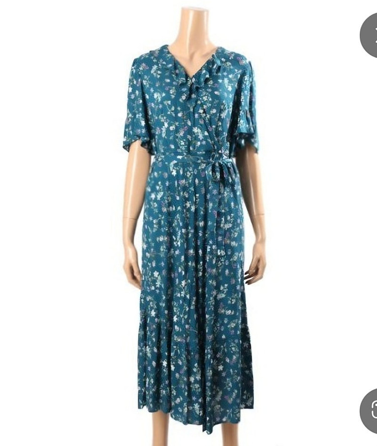 무배 새옷 S 랩스타일 롱 원피스 써스데이아일랜드 t204mop275w--1