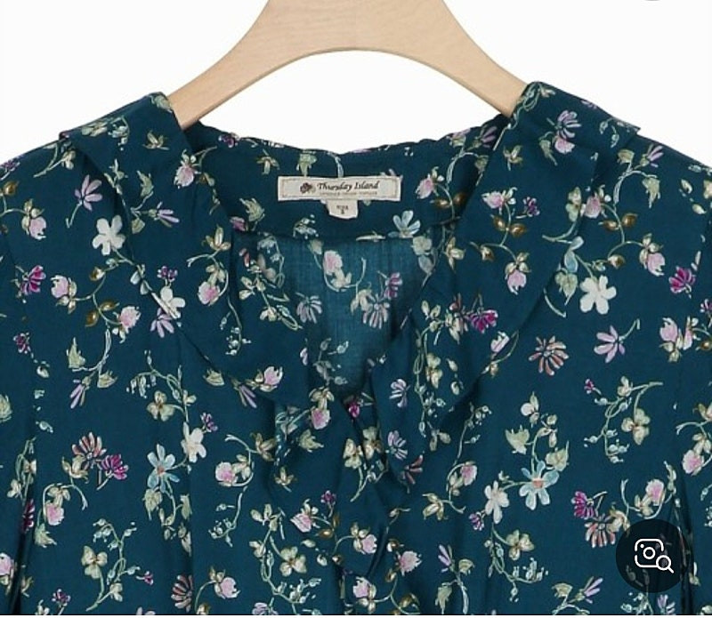 무배 새옷 S 랩스타일 롱 원피스 써스데이아일랜드 t204mop275w--2