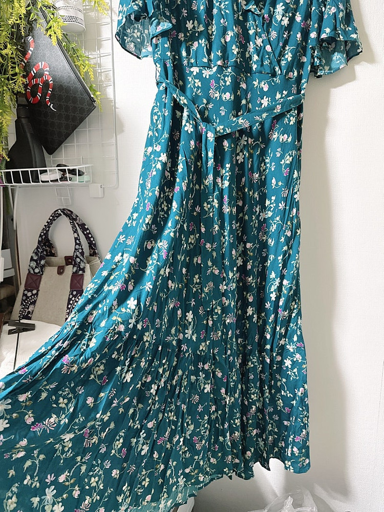 무배 새옷 S 랩스타일 롱 원피스 써스데이아일랜드 t204mop275w--6