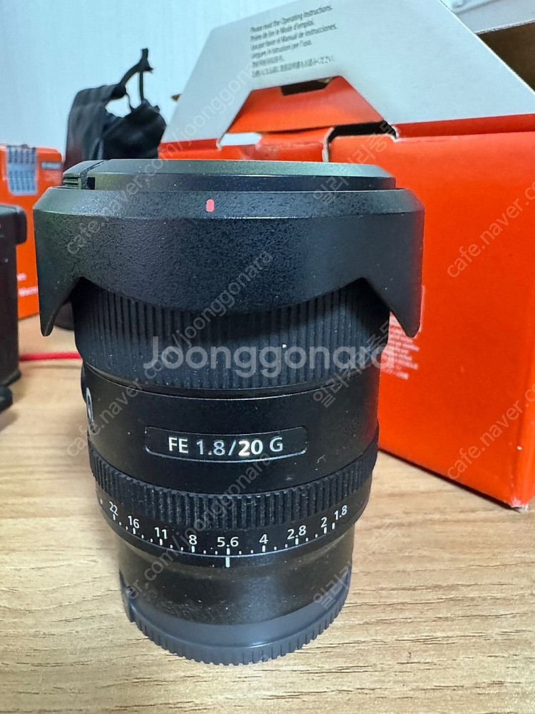 소니 FE 20mm F1.8 G 렌즈 팝니다. 경기도 ...--1