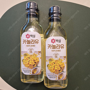 새상품 백설 카놀라유 500ml 2개