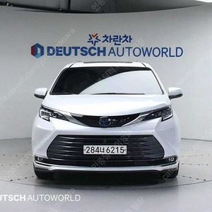 55,331 km 시에나중고 토요타 시에나 중고 2.5 AWD 하이브리드 실매물인증중고차 흰색