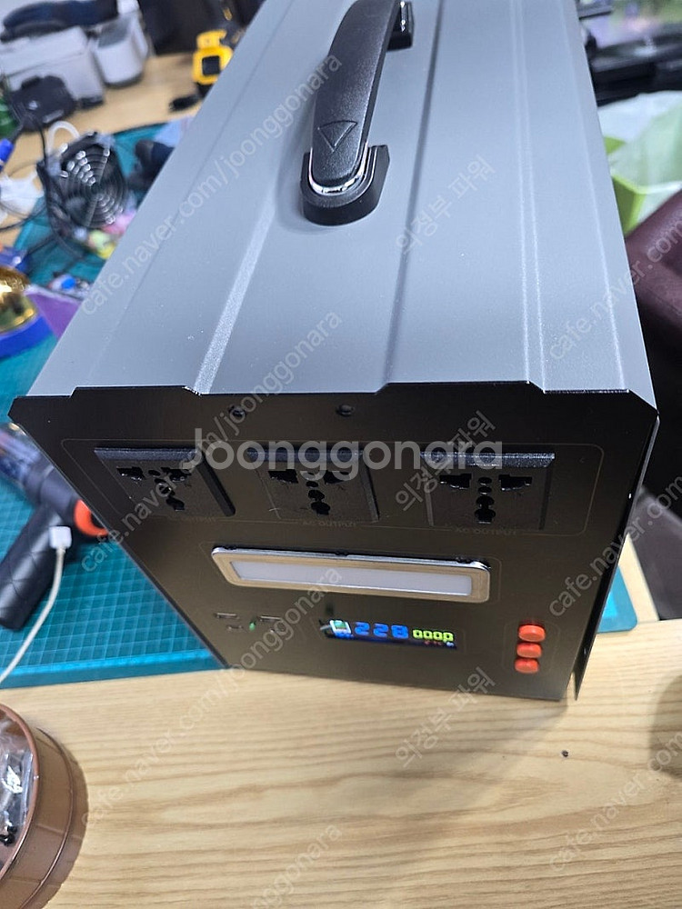 올인원 파워뱅크 용량1200wh 인버터1500w 국내제...--0
