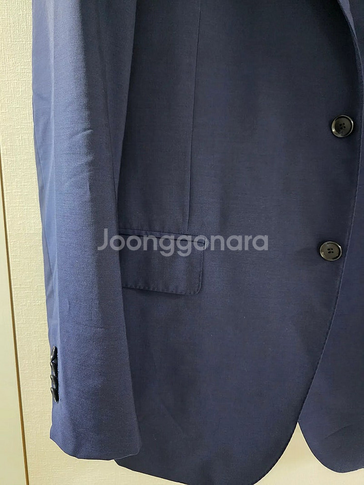 링자켓 실버라벨 까노니코 다크네이비 모헤어 수트 / (...--2