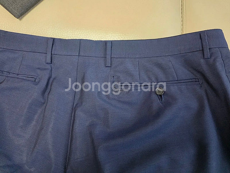 링자켓 실버라벨 까노니코 다크네이비 모헤어 수트 / (...--9
