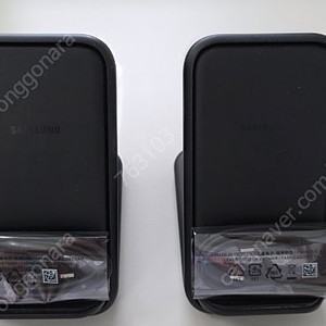 삼성 무선 충전기 EP-N5200 블랙 2대, 케이블 포함