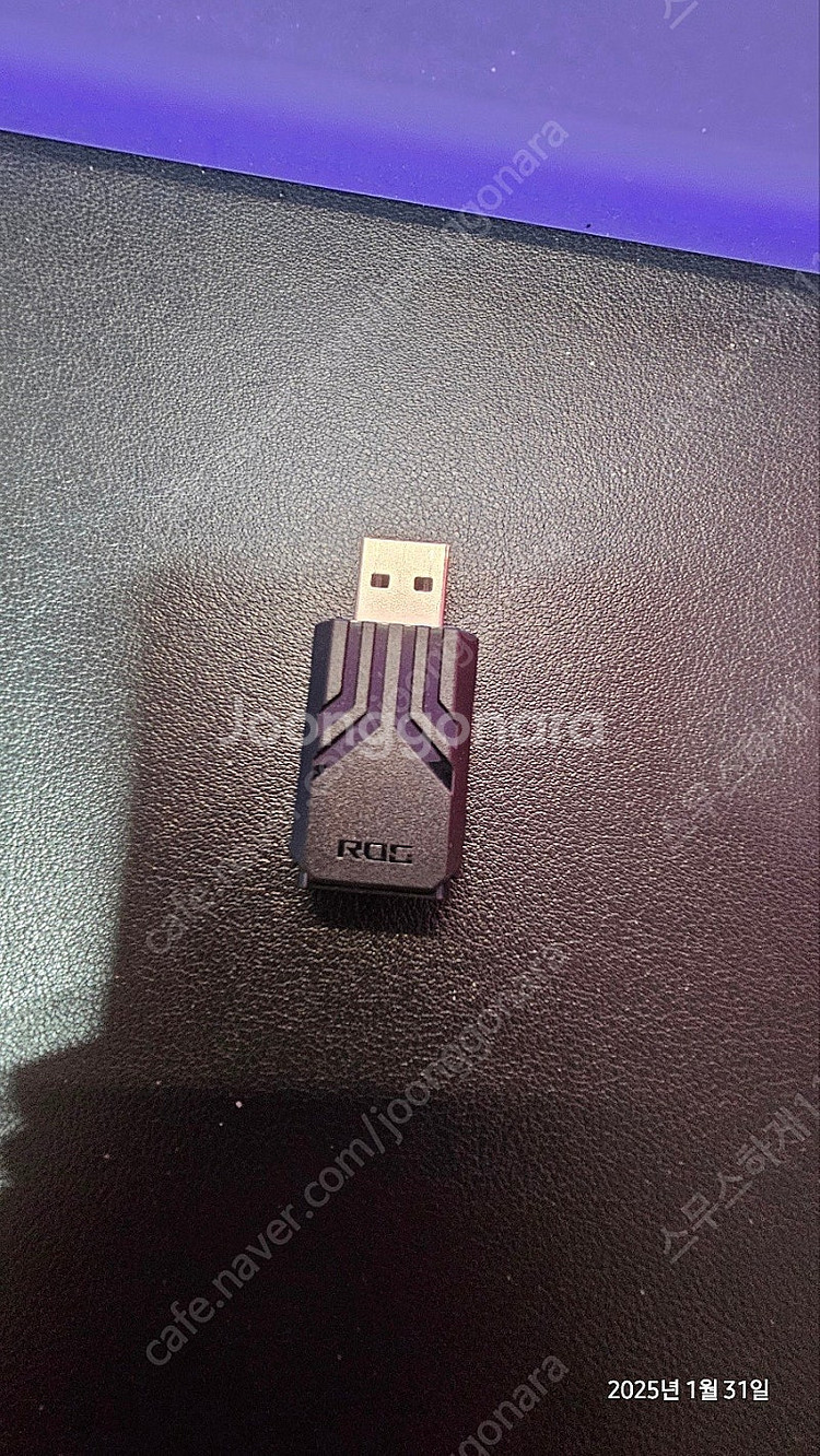 아수스 rog 폴링레이트8000hz 리시버 블랙색상 판...--0