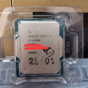 CPU i7-13700K 팝니다