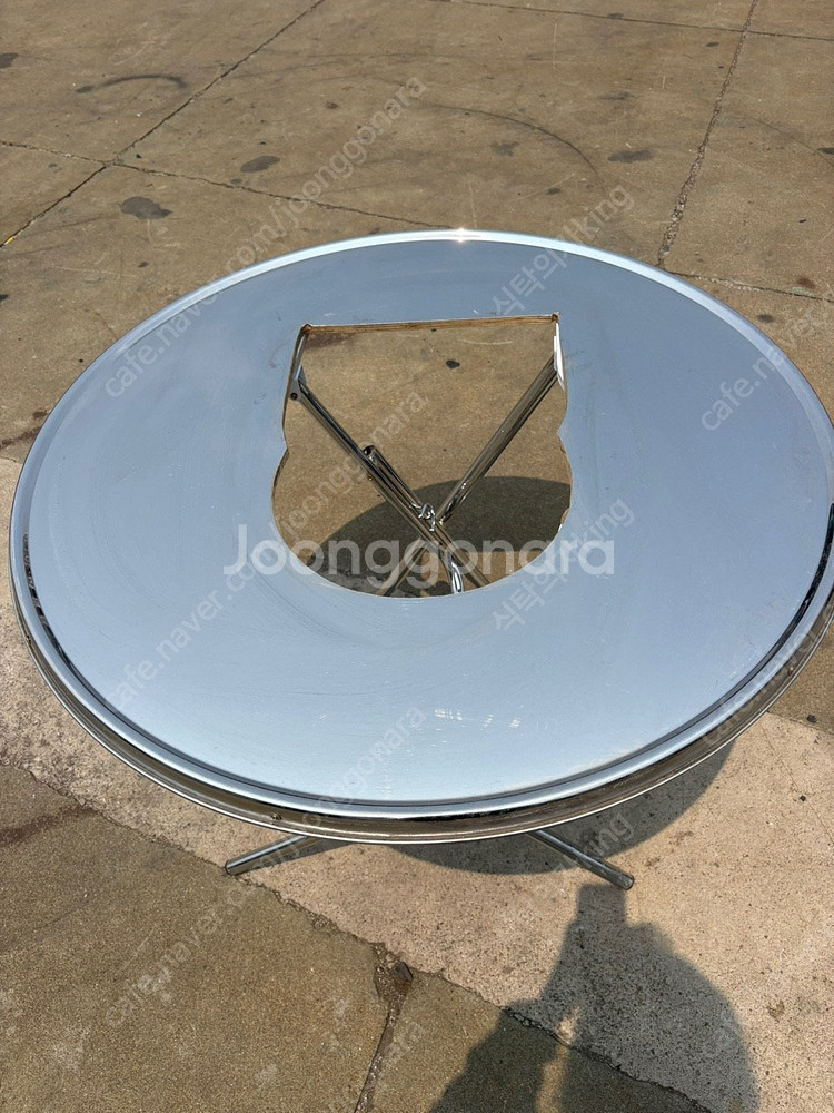 불판테이블 업소용식탁고기 테이블 등받이의자--3