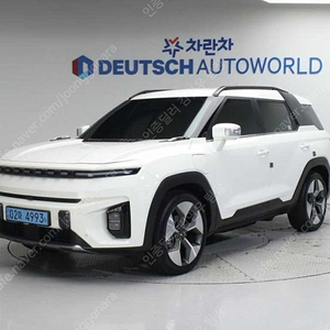 흰색 토레스 중고 토레스 중고차 EVX E7 중고자동차 당일 출고 52,725 km