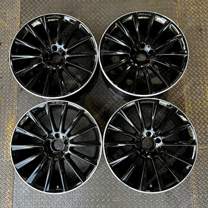 20인치 W213 벤츠E클래스 AMG 마차 매트블랙림폴리쉬 순정휠 1대분