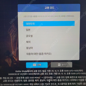 스텔라블레이드 니케 쿠폰 팔아요(서버선택 가능)