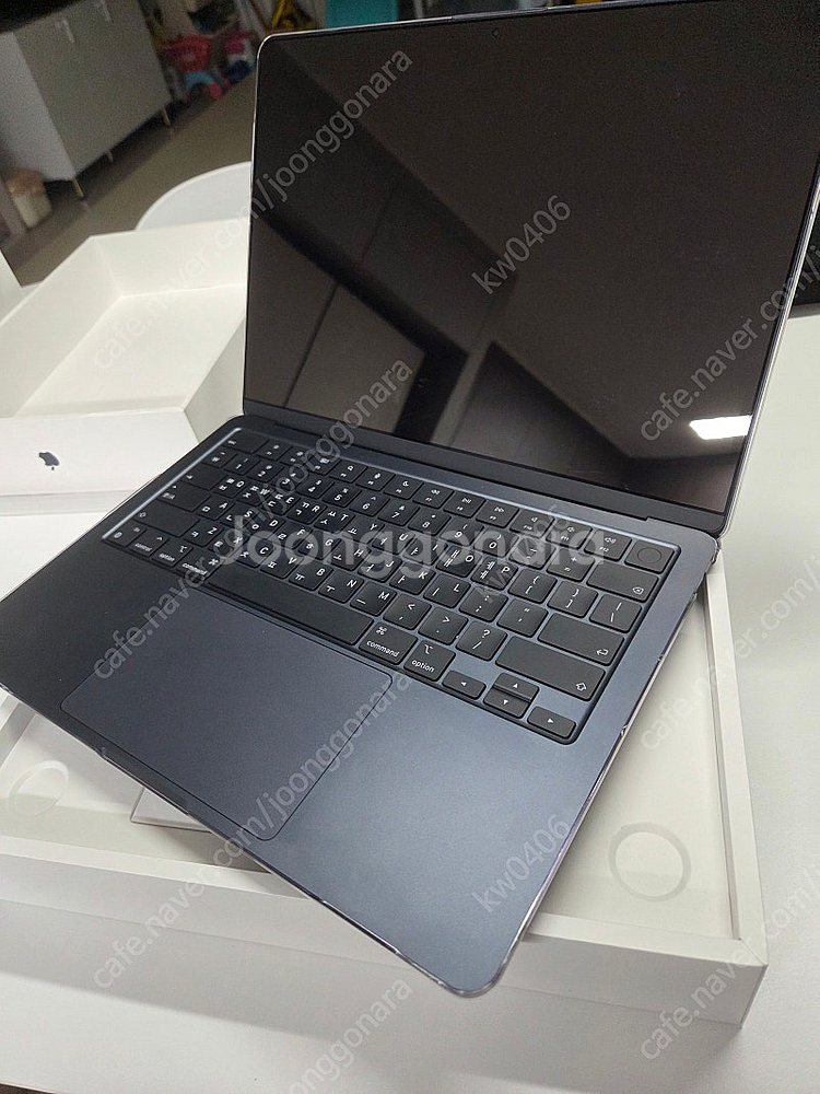 맥북 에어 M2 MDN + Magic Mouse 2 블...--1