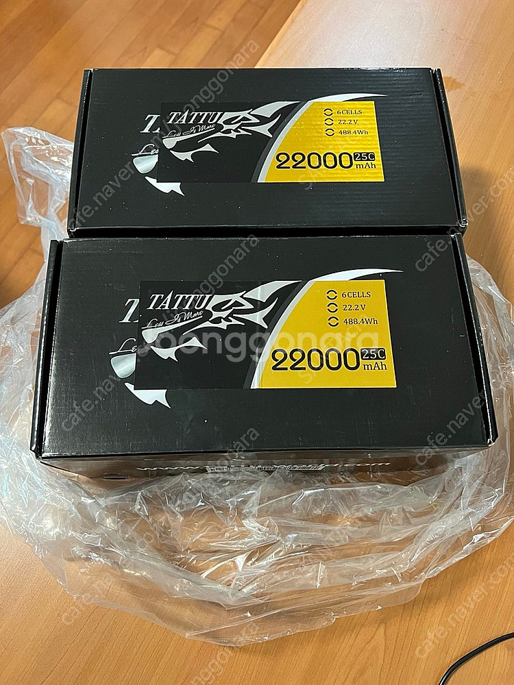 tattu 22000mah 25C 타투 리튬배터리 새 ...--0