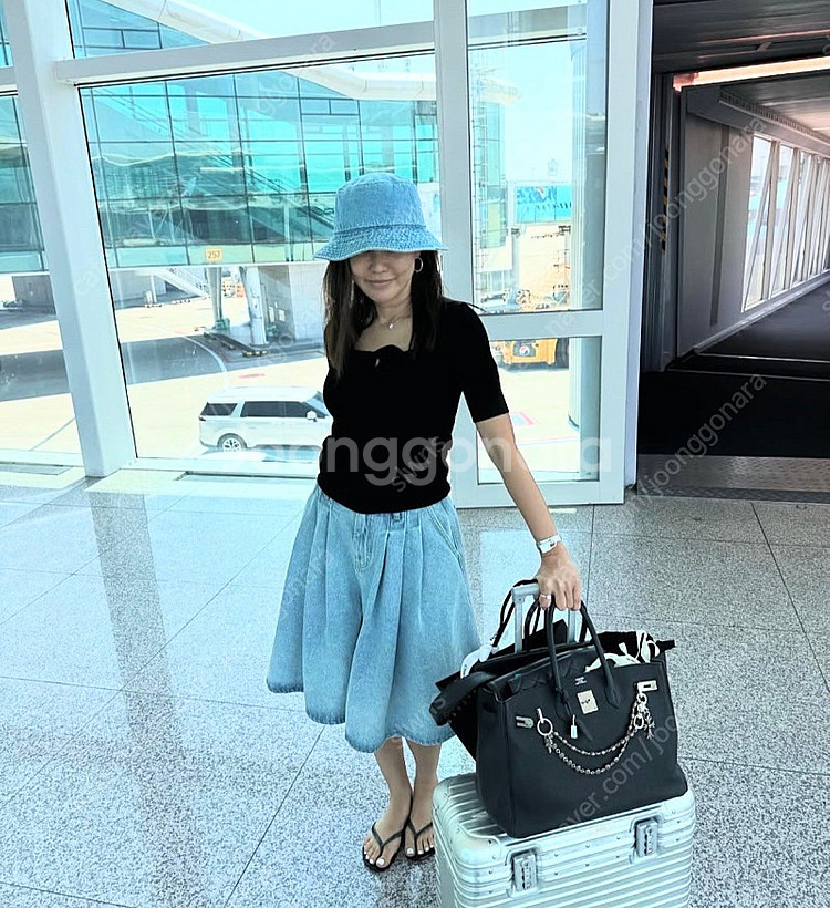 11am 레로데님 벙거지2개--1