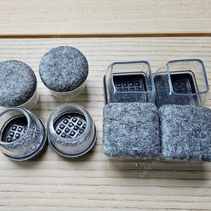 의자발커버 8개 사각 원형 L사이즈