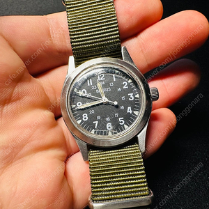 벤루스 Benrus 카키필드 Mil-W-46374 메카니컬 시계 판매