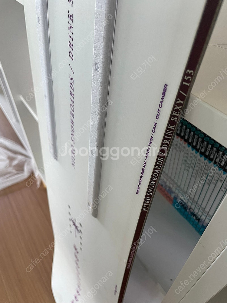 나이트로 옵티심 드링크섹시 153cm 스노우보드 데크--4