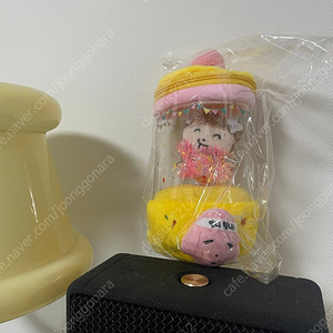 마루는 강쥐 메가커피 인형 키링 청기백기