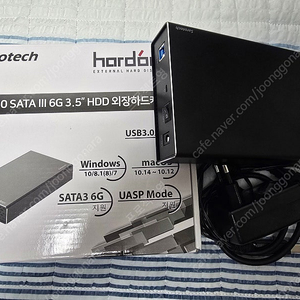 HDD 3TB + 외장 하드케이스 팝니다~!