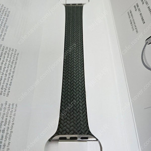 애플정품 브레이드 솔로루프 44,45,46mm 인버네스그린 7사이즈